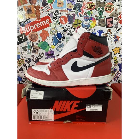 Size 13 - Jordan 1 Retro OG High Chicago 100% Authentic